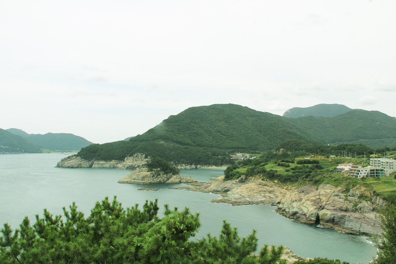 Pobūdį,  Panorama,  Peizažas,  Kelionė,  Tongyeong, Nemokamos Nuotraukos,  Nemokama Licenzija