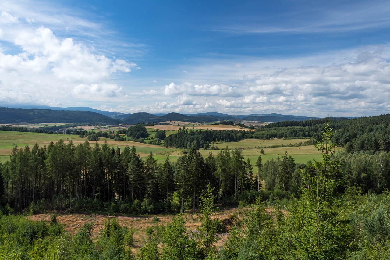 Pobūdį,  Dangus,  Panoraminis,  Kraštovaizdis,  Medis,  Kalnų,  Horizontali,  Debesis,  Kelionė, Nemokamos Nuotraukos