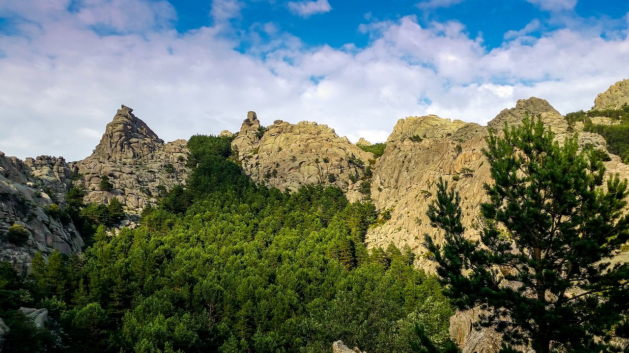 Pobūdį,  Dangus,  Kraštovaizdis,  Panoraminis,  Kalnų,  Akmuo,  Pedriza,  Manzanares El Real, Nemokamos Nuotraukos,  Nemokama Licenzija