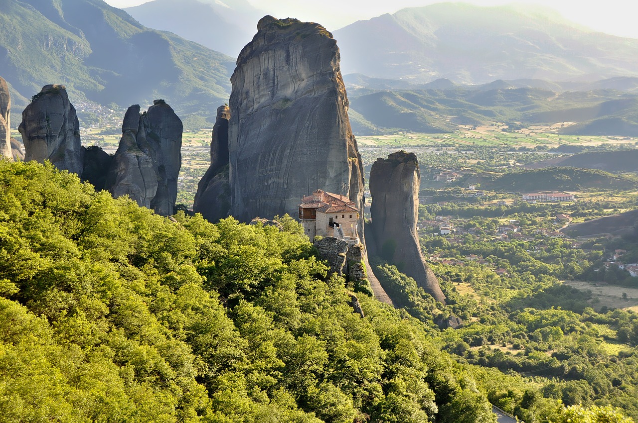 Pobūdį,  Kraštovaizdis,  Vienuolynai,  Meteora Vienuolynai,  Smiltainio,  Natūralus Reiškinys,  Unesco Pasaulio Paveldas, Nemokamos Nuotraukos,  Nemokama Licenzija