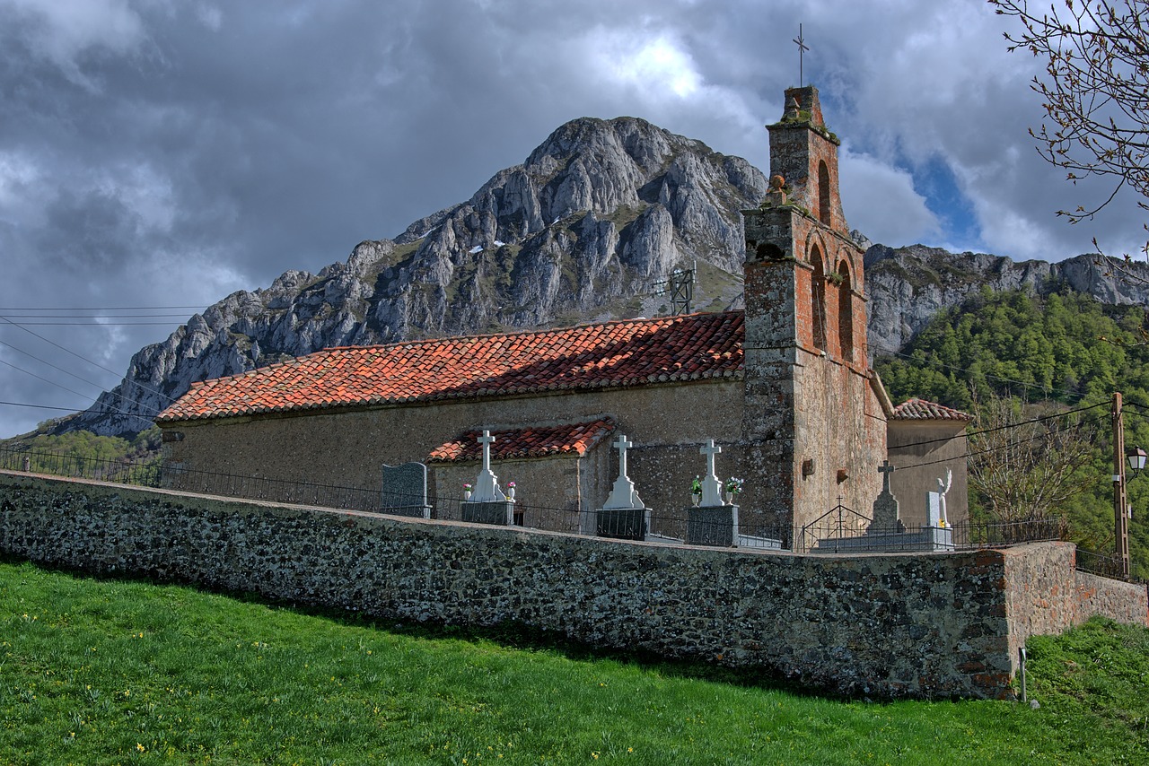 Pobūdį,  Dangus,  Kalnų Kraštovaizdis,  Montaña Palentina,  Ispanija,  Kapinės,  Debesys, Nemokamos Nuotraukos,  Nemokama Licenzija