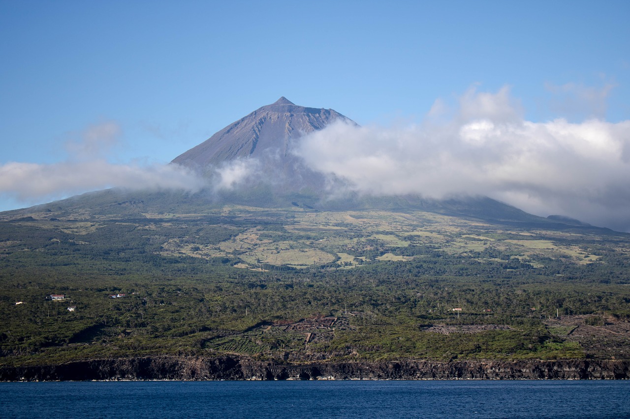 Pobūdį,  Kraštovaizdis,  Vulkanas,  Piko Kalnų,  Vandenynas,  Vynuogynai,  Iš Pico Island,  Azorai,  Comanche, Nemokamos Nuotraukos