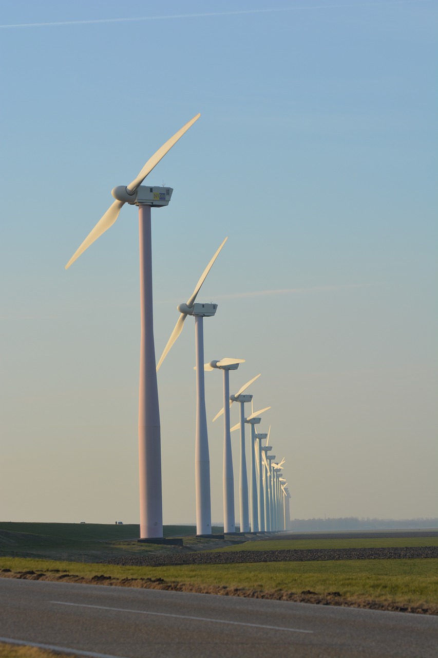 Gamta, Vėjo Malūnai, Nyderlandai, Vėjo Energija, Vaizdas, Dagtai, Žalioji Energija, Alternatyvi Energija, Vėjo Jėgainių Parkas, Nemokamos Nuotraukos