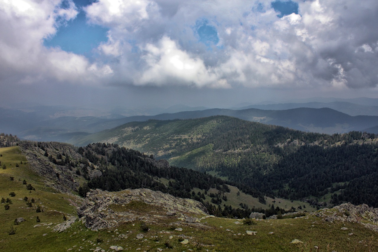 Gamta, Kalnai, Kalvos, Kraštovaizdis, Kelionė, Lauke, Dangus, Vasara, Miškas, Turizmas