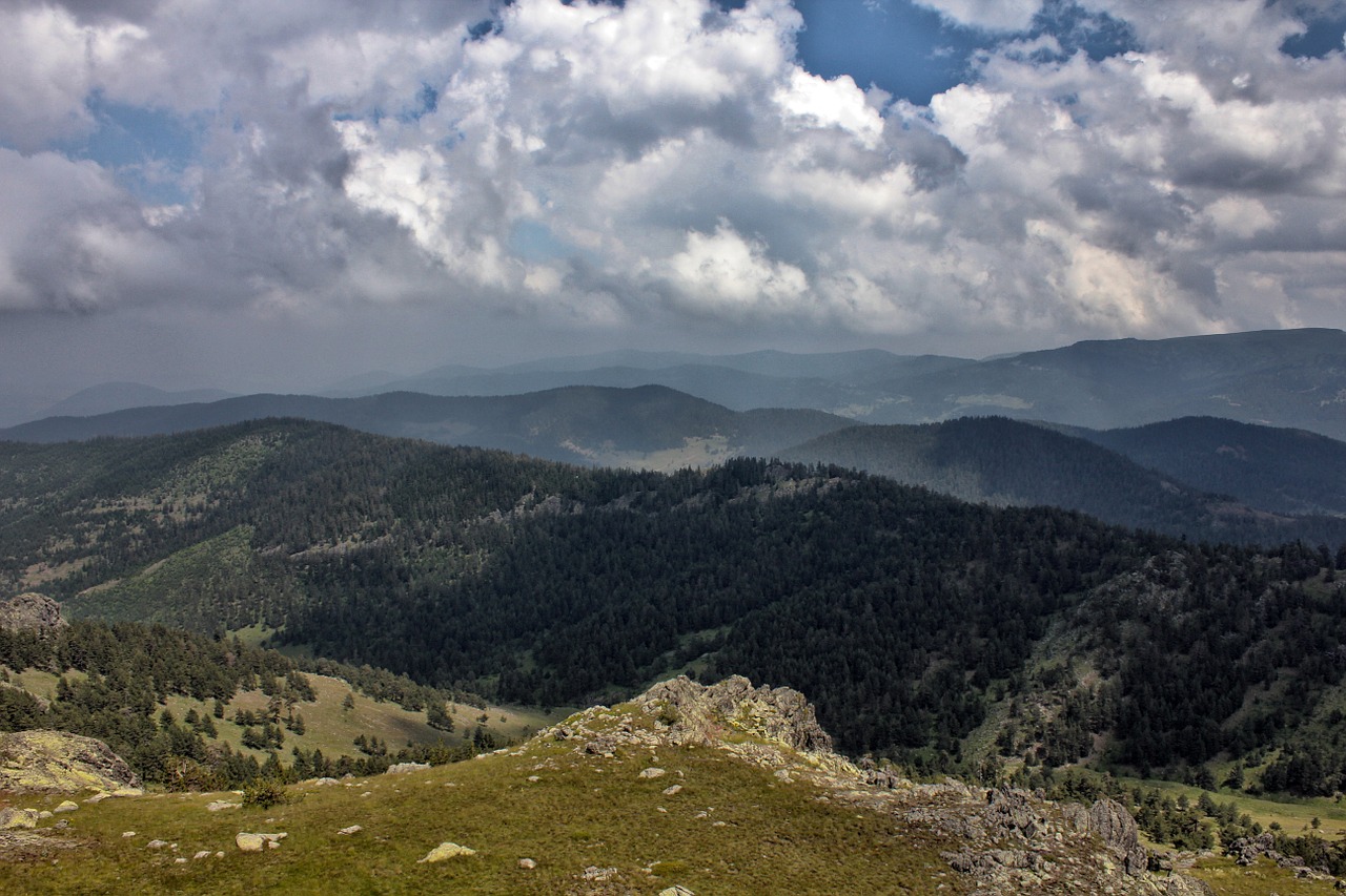 Gamta, Kalnai, Kalvos, Kraštovaizdis, Kelionė, Lauke, Dangus, Vasara, Miškas, Turizmas