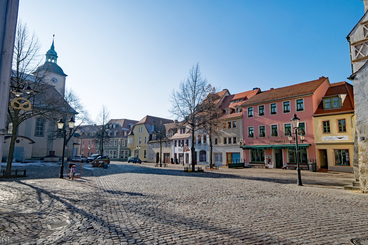 Naumburg, Saksonija-Anhaltas, Vokietija, Senamiestis, Lankytinos Vietos, Pastatas, Erdvė, Marienplatz, Nemokamos Nuotraukos,  Nemokama Licenzija