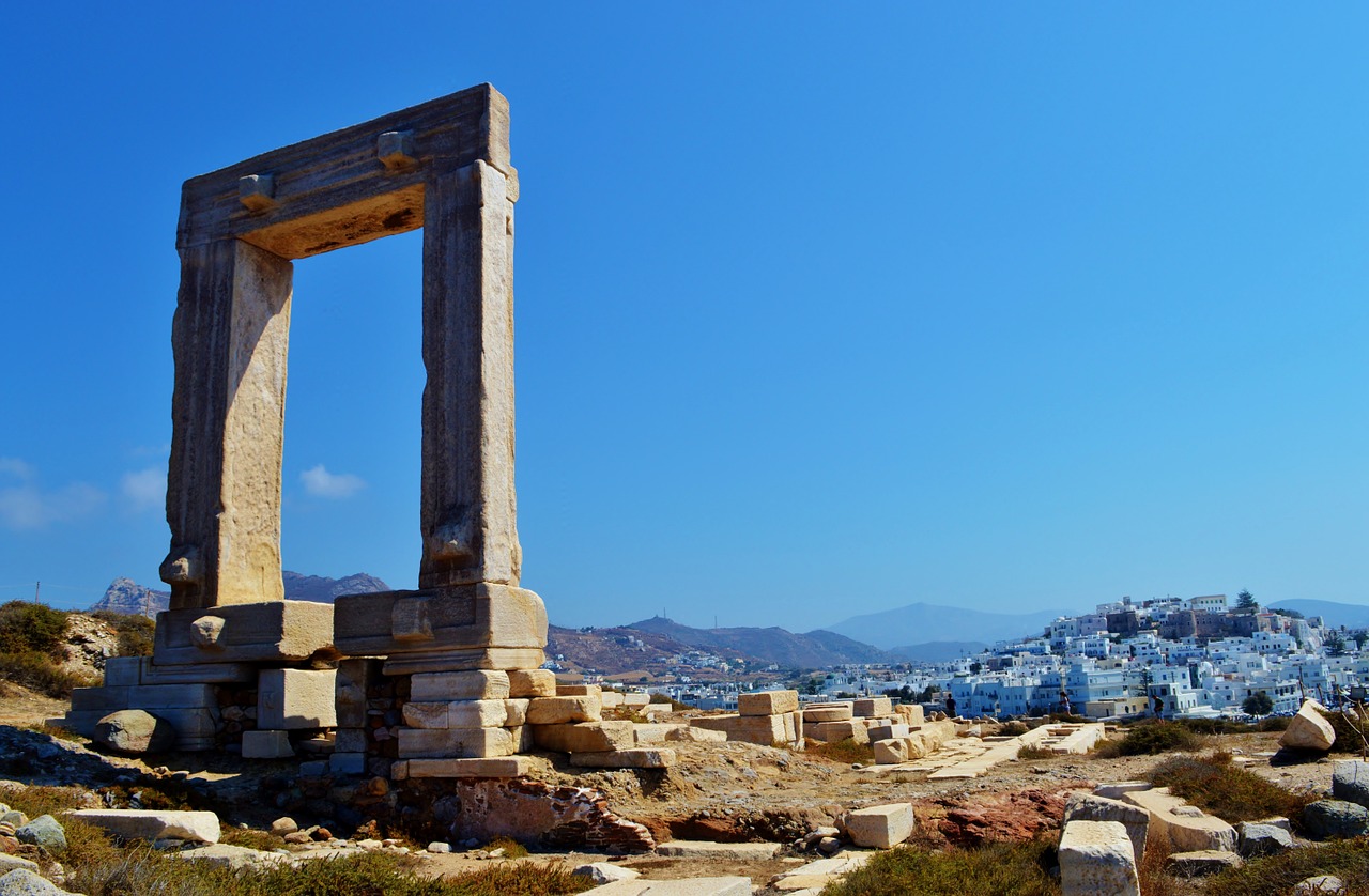 Naxos, Graikija, Ciklai, Europa, Architektūra, Kraštovaizdis, Kelionė, Turizmas, Sala, Gamta