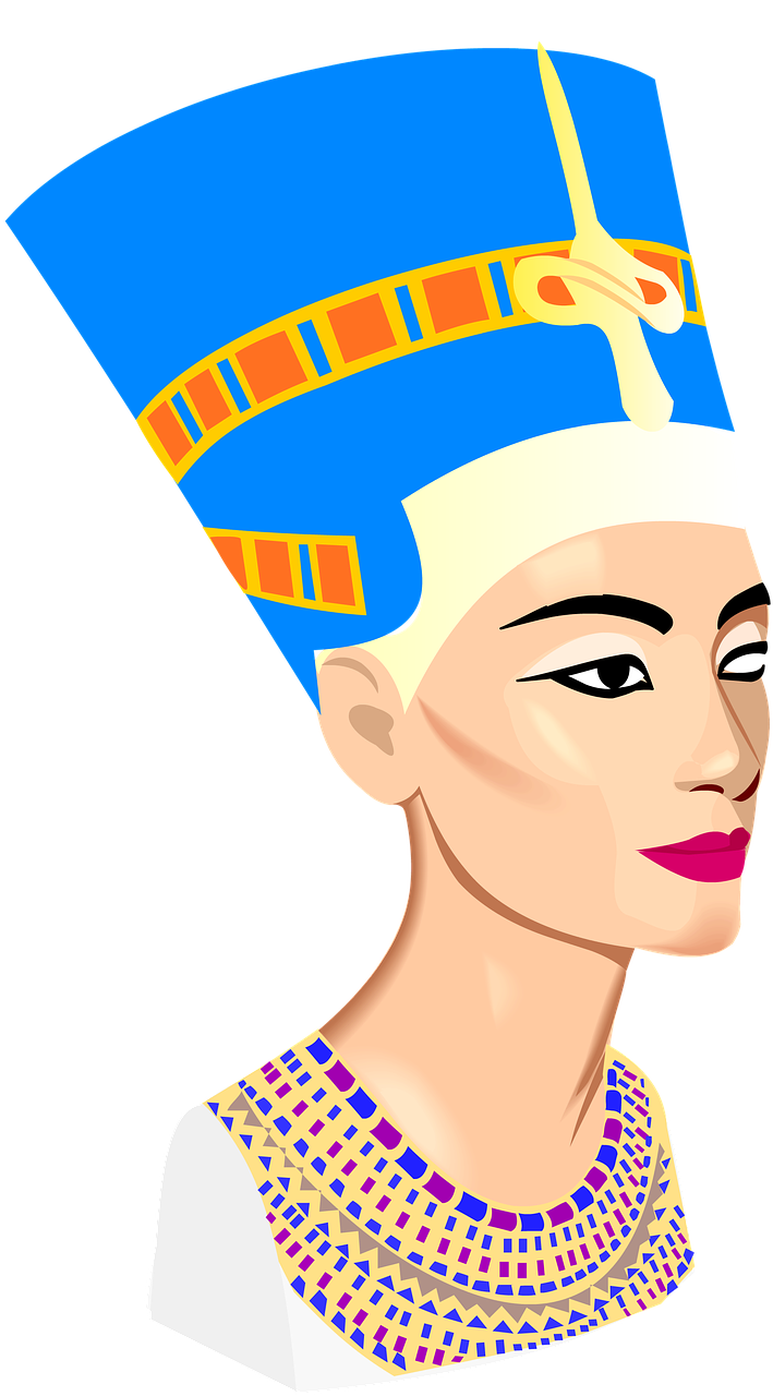Nefertiti, Nefer Nefer, Egyptian, Menas, Nemokamos Nuotraukos,  Nemokama Licenzija