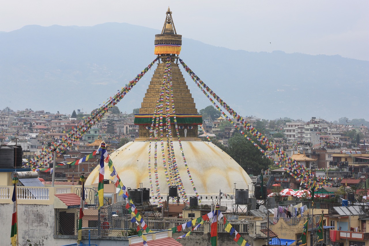 Nepalas, Katmandu, Boudhanatas, Stupa, Šventykla, Unesco, Pasaulinis Paveldas, Nemokamos Nuotraukos,  Nemokama Licenzija