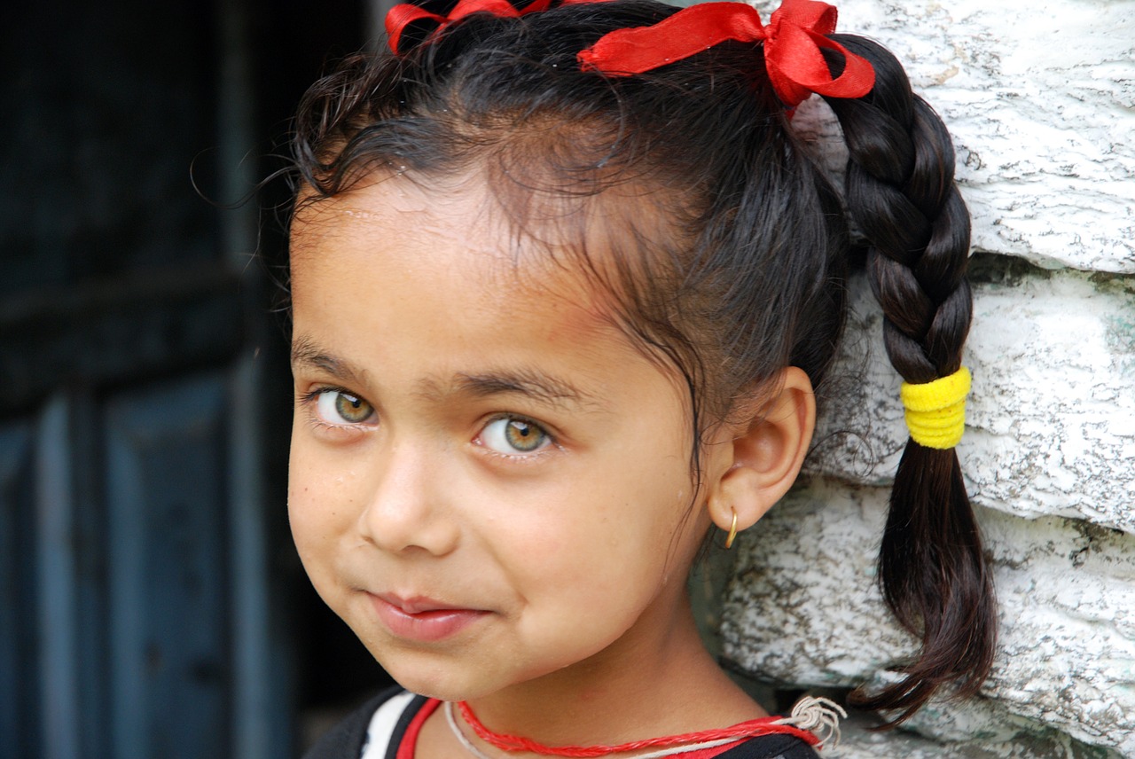 Nepalas, Portretas, Vaikai, Nemokamos Nuotraukos,  Nemokama Licenzija