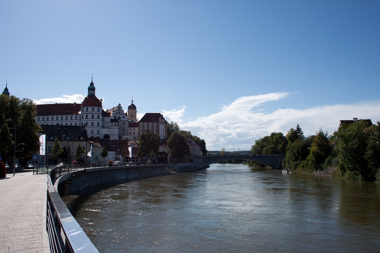 Neuburgas Ant Danube, Bavarija, Danube, Vanduo, Gamta, Nemokamos Nuotraukos,  Nemokama Licenzija