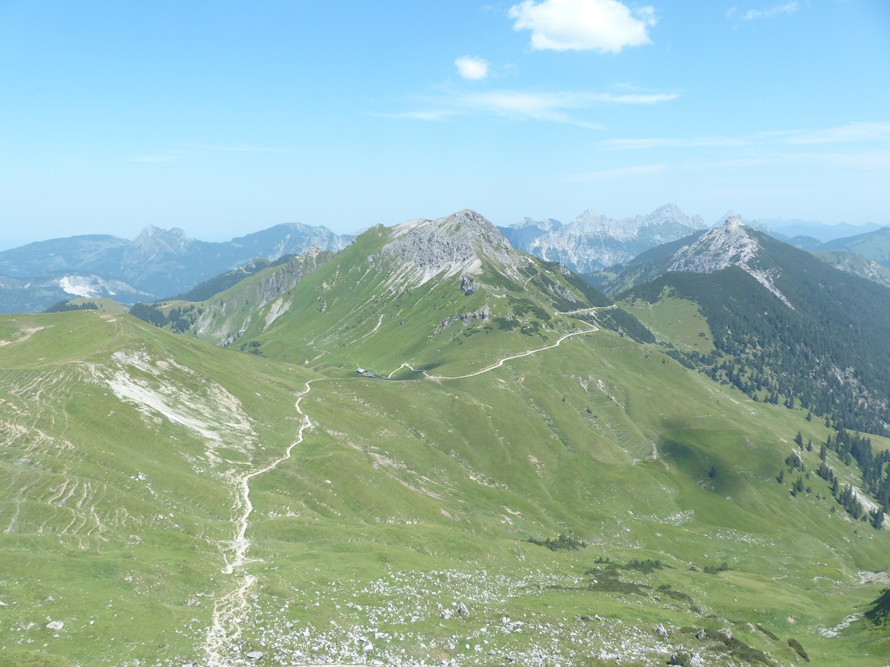 Neunerköpfle, Sulzas, Litnisschrofen, Krinnenspitze, Žygis, Kalnų Žygis, Žygiai, Daugiau, Kalnai, Alpine