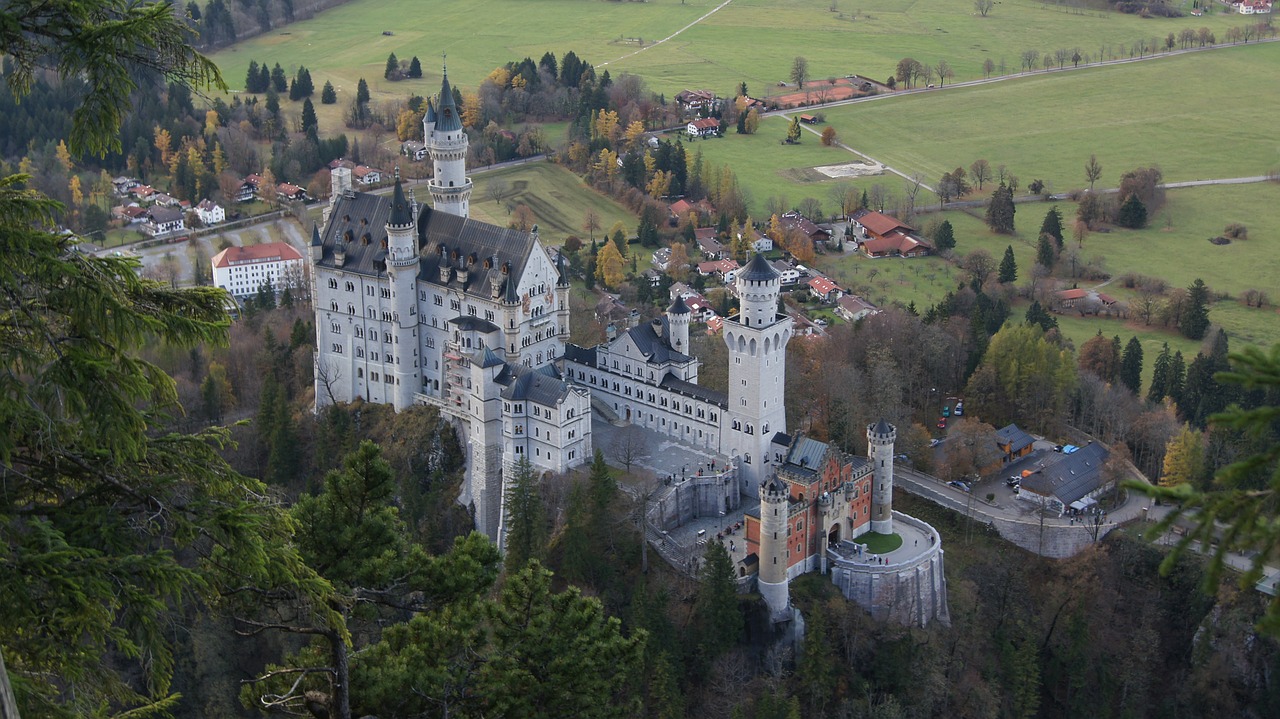 Neuschwanstein Pilis, Vokietija, Pilis, Nemokamos Nuotraukos,  Nemokama Licenzija