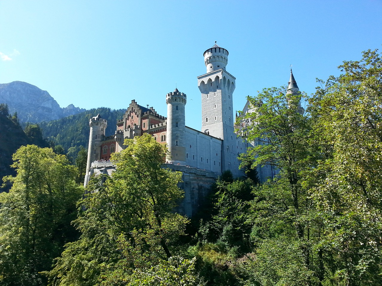 Neuschwanstein Pilis, Pilis, Neuschwanstein, Vokietija, Füssen, Nemokamos Nuotraukos,  Nemokama Licenzija