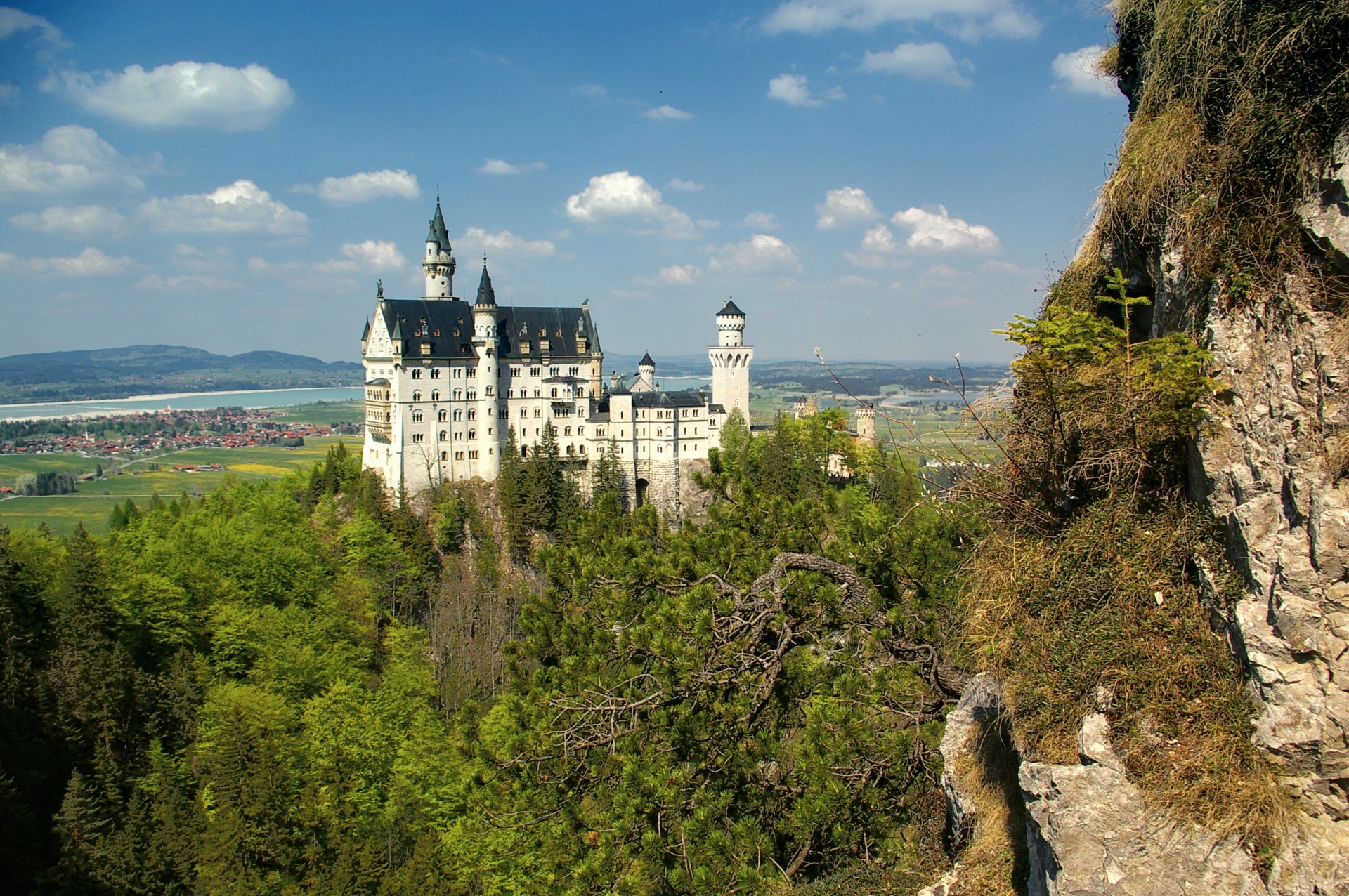 Pilis,  Neuschwanstein,  Bavarija,  Pastatas,  Disney,  Neuschwanstein, Nemokamos Nuotraukos,  Nemokama Licenzija