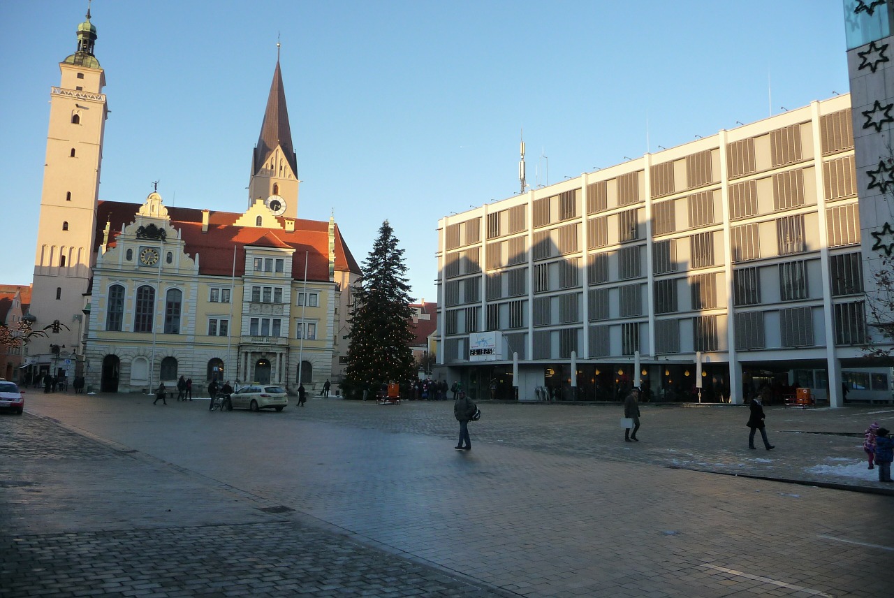 Naujas, Senas, Miesto Rotušė, Senas Namas, Pastatas, Architektūra Ingolstadt, Nemokamos Nuotraukos,  Nemokama Licenzija