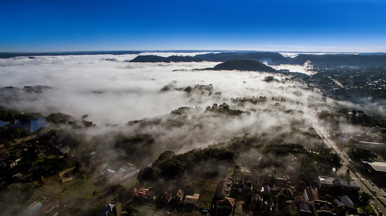 Naujas, Petrópolis, Serra Gaucha, Tankus Rūkas, Žiema, Šaltas, Miestas, Rūkas, Nemokamos Nuotraukos,  Nemokama Licenzija