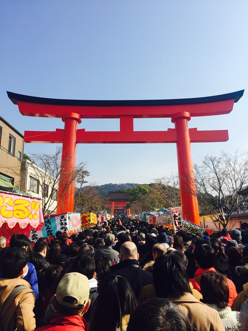 Naujųjų Metų Diena, Fushimi Inari, Japonija, Nemokamos Nuotraukos,  Nemokama Licenzija