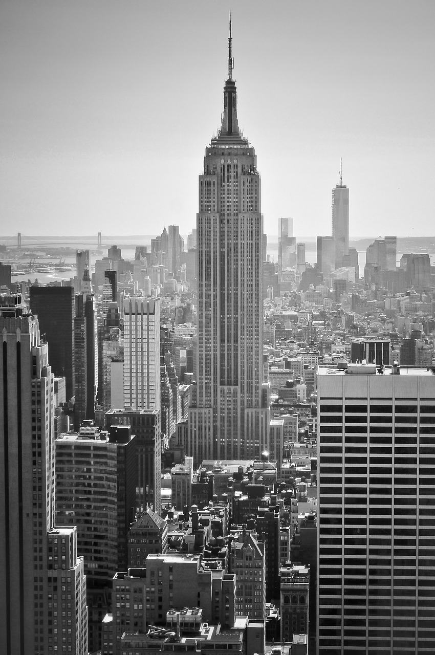 Niujorkas, Architektūra, Niujorkas, Miestas, Dangoraižis, Nemokamos Nuotraukos,  Nemokama Licenzija