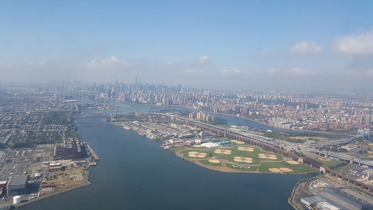 Niujorkas, Panorama, Niujorkas, New York City Skyline, Didmiestis, Miesto, Nemokamos Nuotraukos,  Nemokama Licenzija