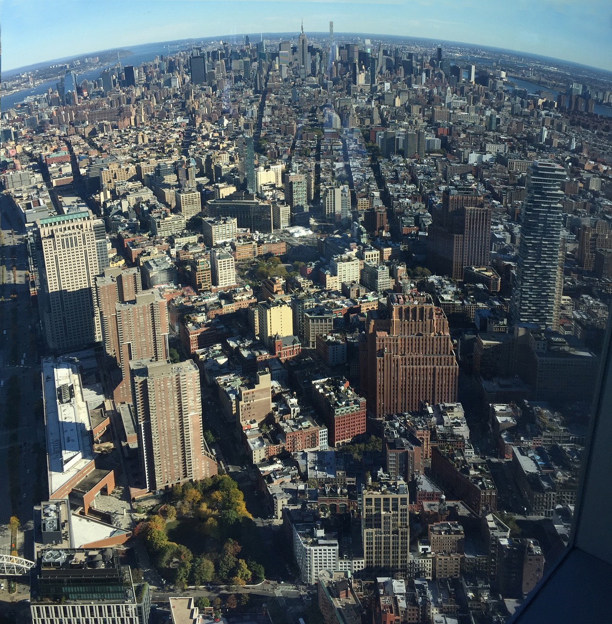 Niujorkas, Panorama, Manhattan Skyline, Nemokamos Nuotraukos,  Nemokama Licenzija