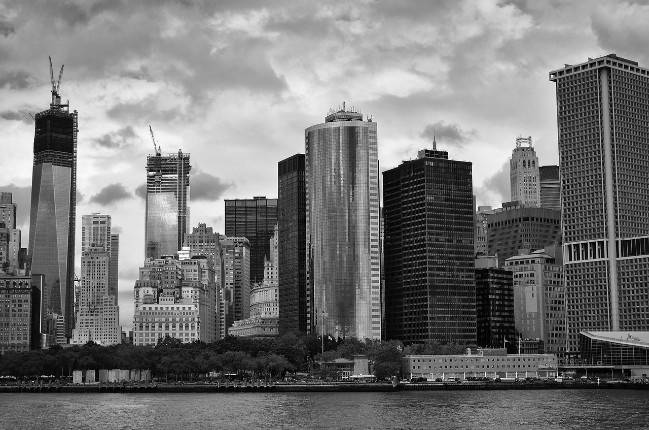Niujorkas, Miestas, Pastatas, Bokštas, Architektūra, Miesto, Manhatanas, Dangoraižis, Miesto Panorama, Amerikietis