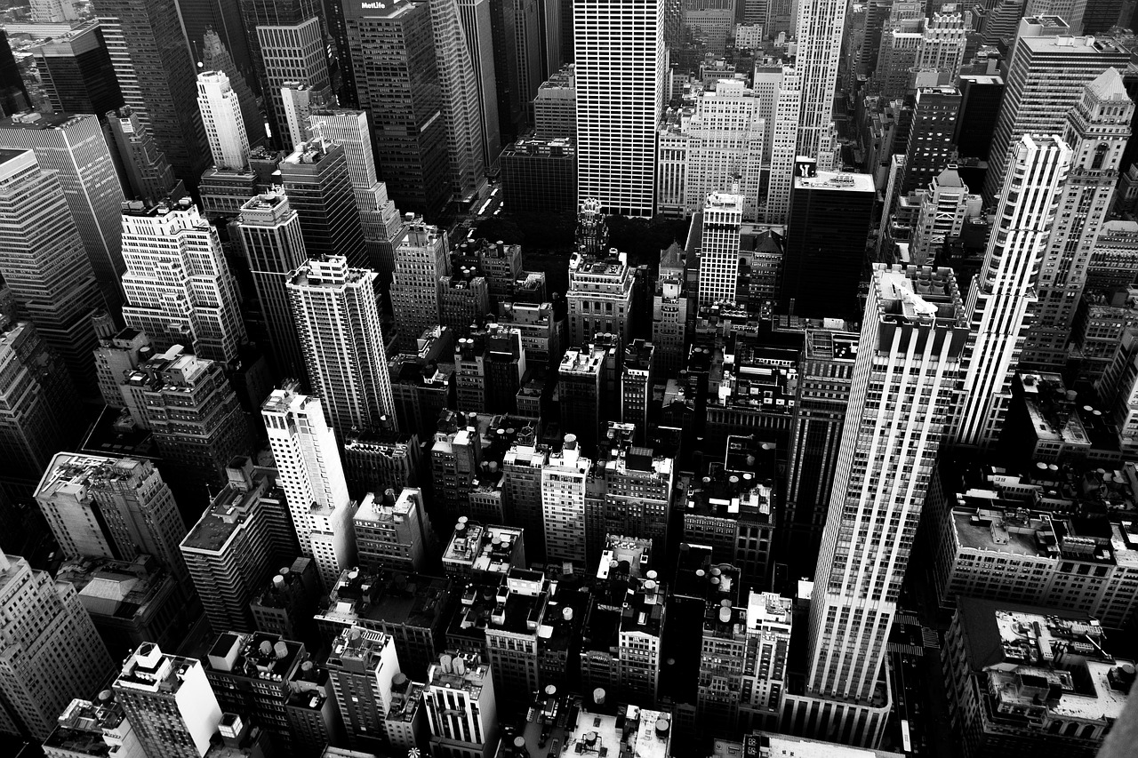 Niujorkas, Miestas, Amerikietis, Usa, Dangoraižis, Panorama, Dangoraižiai, Pastatas, Fasadas, Architektūra