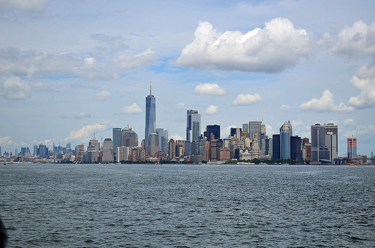 Niujorkas, Panorama, Manhatanas, Dangoraižis, Panorama, Nemokamos Nuotraukos,  Nemokama Licenzija