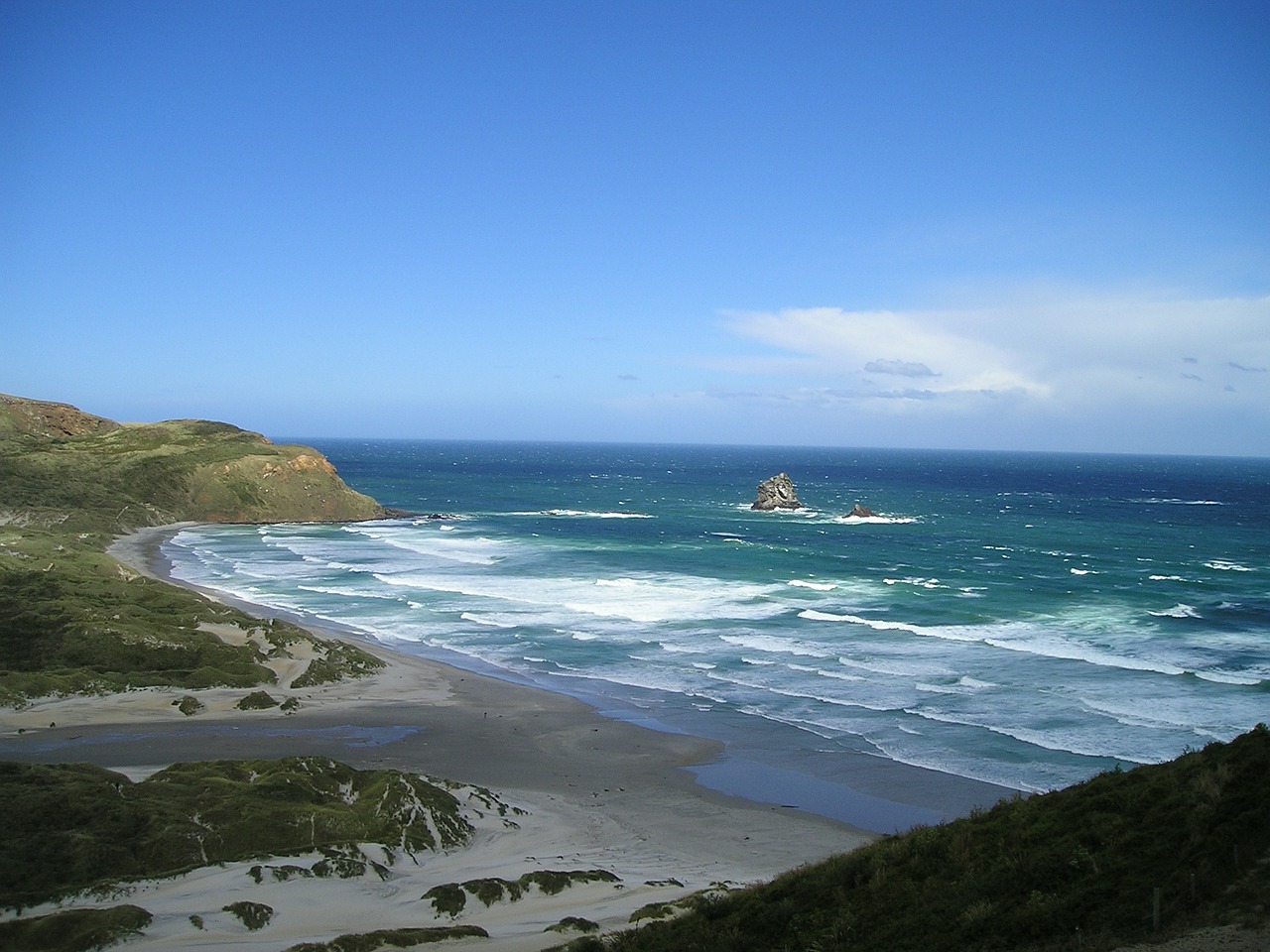 Naujoji Zelandija, Jūra, Gamta, Papludimys, Banga, Nemokamos Nuotraukos,  Nemokama Licenzija