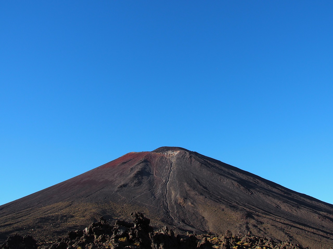 Naujoji Zelandija, Tongariro Nacionalinis Parkas, Kalno Ngauruhoe, Kraštovaizdis, Vulkaninis, Nemokamos Nuotraukos,  Nemokama Licenzija