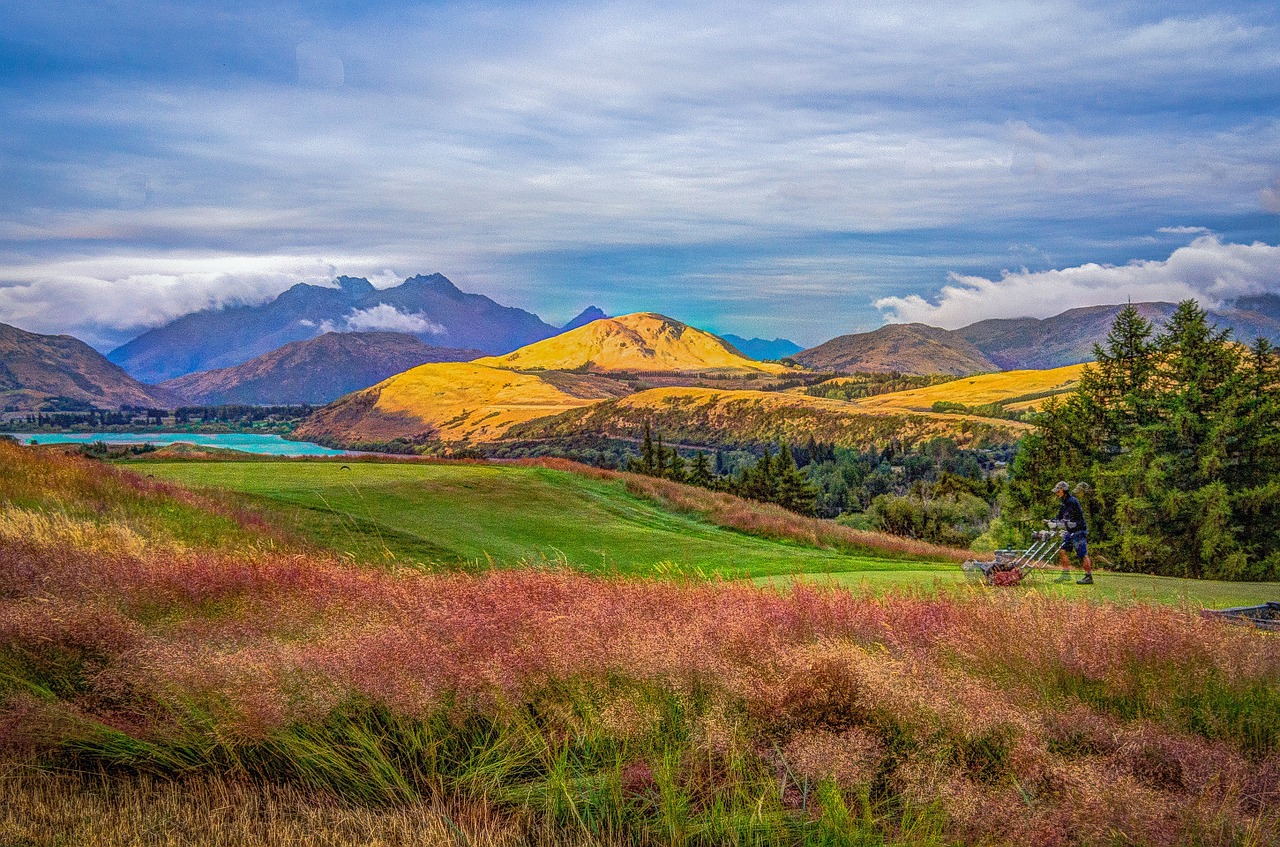 Naujoji Zelandija, Glenorchy, Hdr, Kalnai, Kraštovaizdis, Dykuma, Peizažas, Natūralus, Laukiniai, Lauke