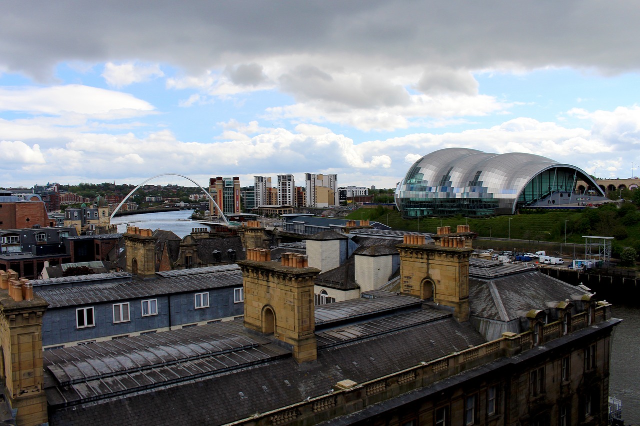 Newcastle, Pasakyti Gateshead, Anglija, Pastatas, Koncertas, Salė, Architektūra, Newcastle Upon Tyne, Teatras, Kultūra