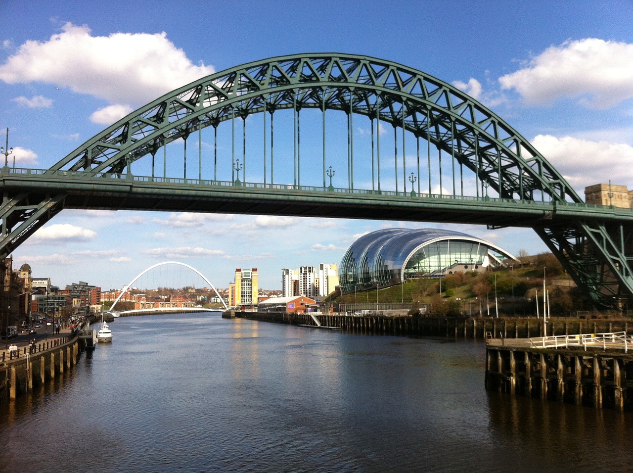 Newcastle, Tiltas, Šalavijas, Upė, Anglija, Miestas, Gateshead, Šiaurė, Rytus, Kraštovaizdis