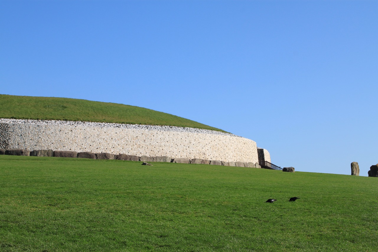 Newgrange, Airija, Akmuo, Airiškas, Paminklas, Kapas, Keltų, Megalitinė, Kamera, Priešistorė