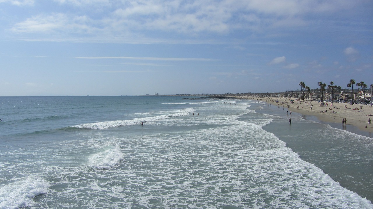 Newport Beach, Papludimys, Los Andželas, Nemokamos Nuotraukos,  Nemokama Licenzija