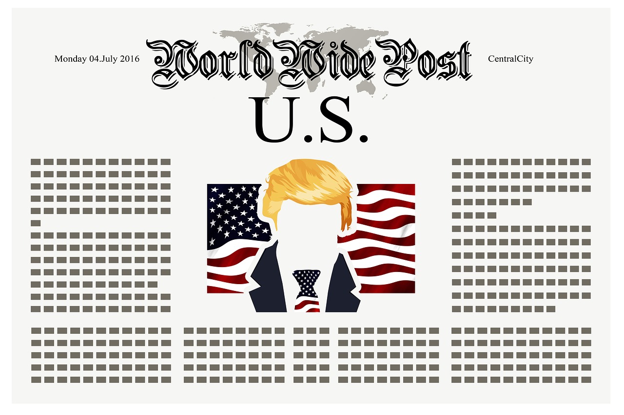 Laikraštis, Žinios, Usa, Trumpas, Donaldas, Prezidentas, Baltas Namas, Naujas, Įvykiai, Klausimas