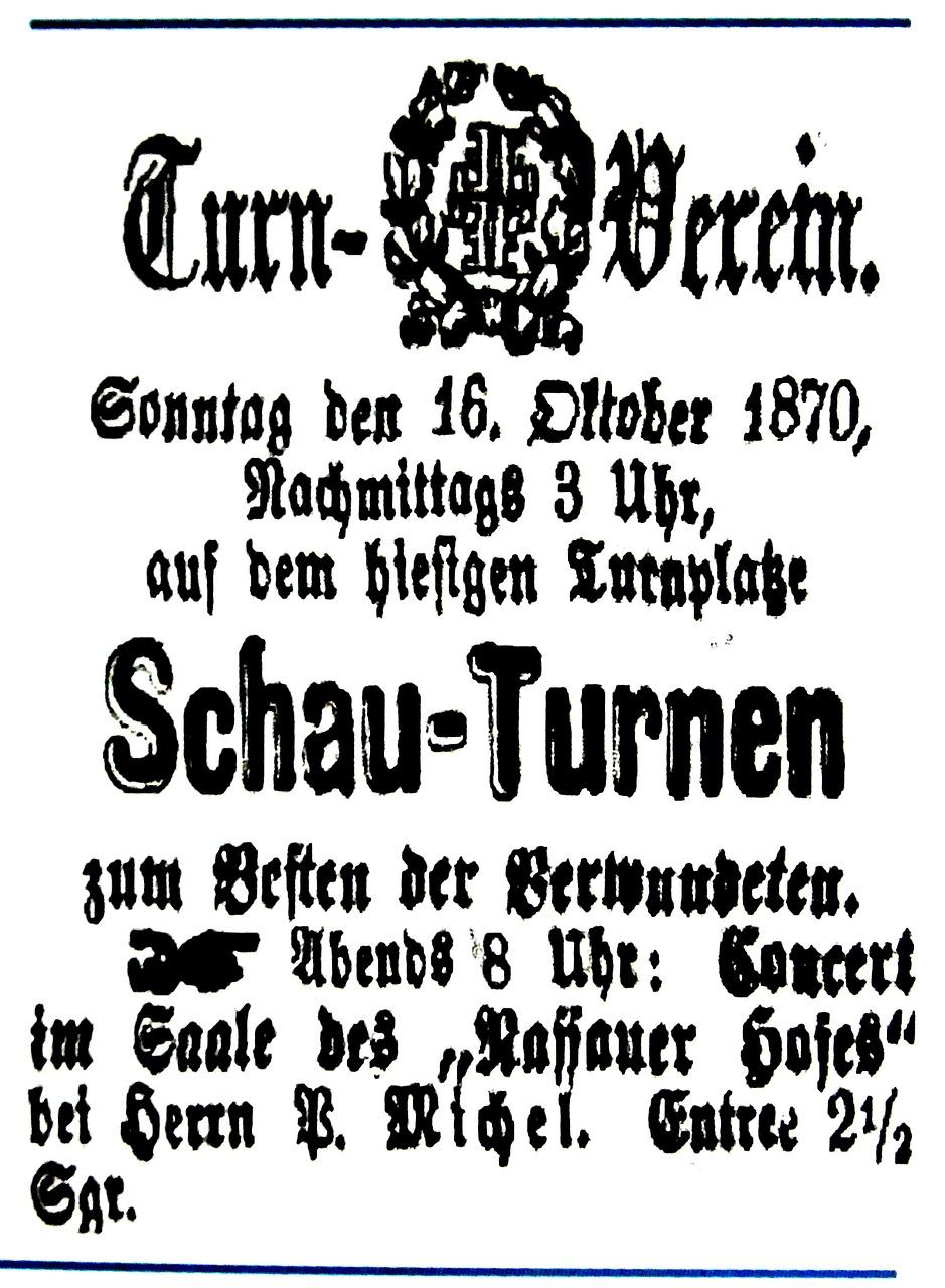 Laikraščių Skelbimai, Išjungti, Rheinland, Į, 1870, Senas, Retro, Istorinis, Kaligrafija, Šrifto