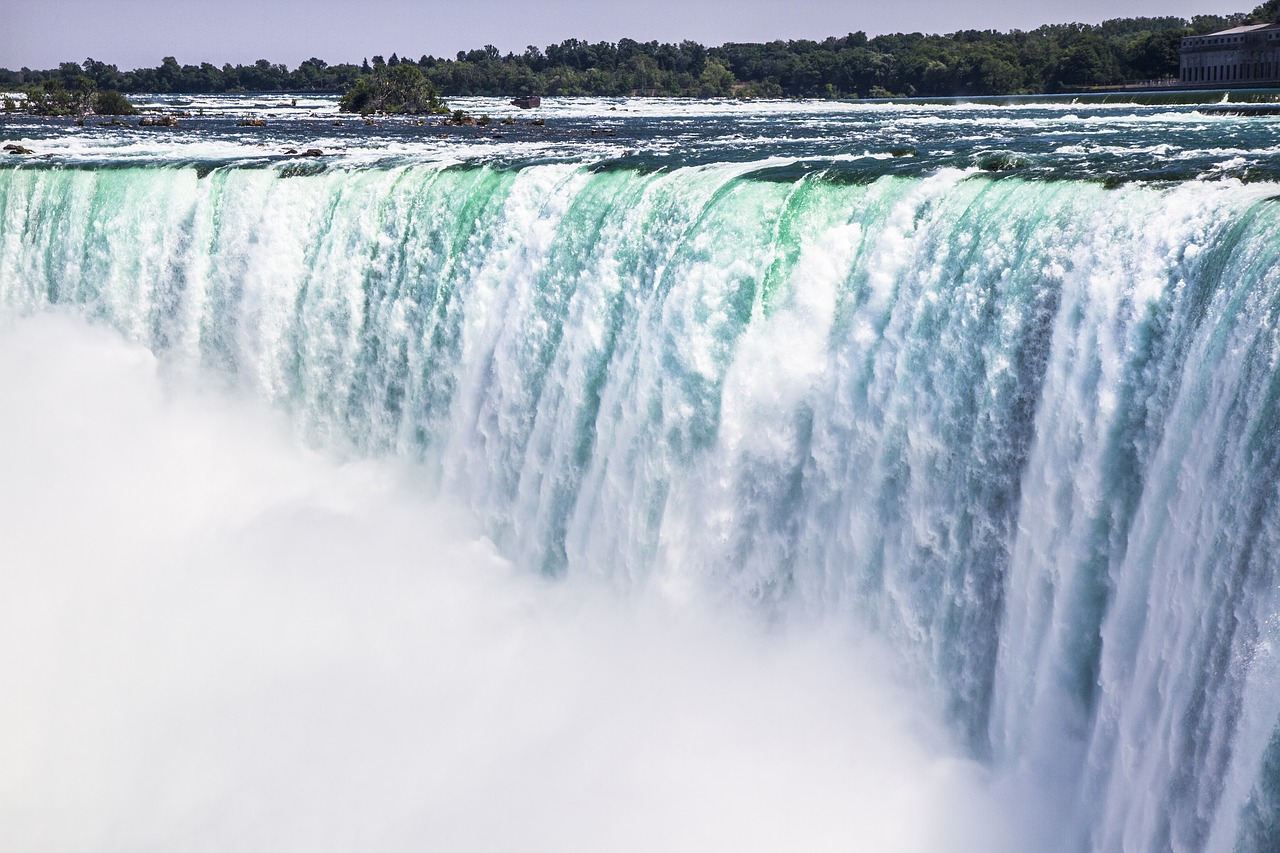 Niagara, Kritimo, Krioklys, Kanada, Amerikietis, Orientyras, Gamta, Vanduo, Upė, Srautas