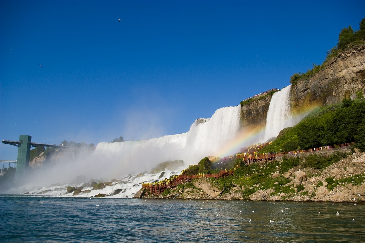 Niagara, Patenka Wa, Gamta, Upė, Vanduo, Kraštovaizdis, Migla, Turizmas, Kelionė, Natūralus