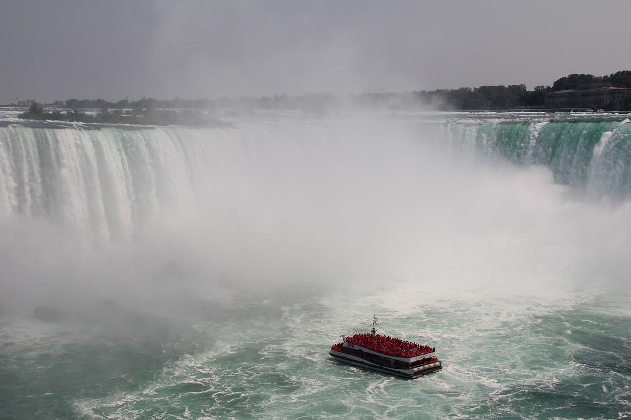 Niagara, Upė, Krioklys, Kritimo, Ontarijas, Migla, Pasagos, Turizmas, Kanados, Amerikietis