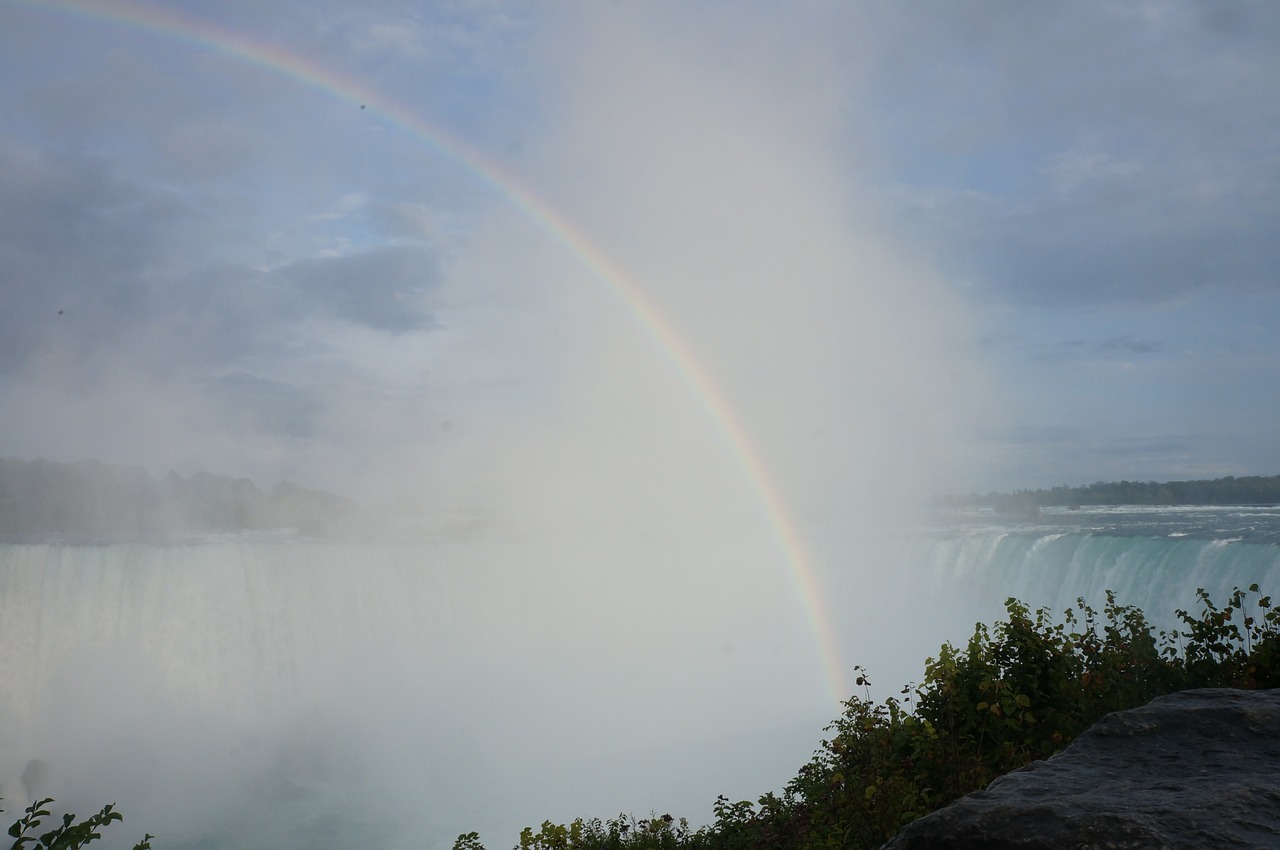 Niagara, Niagaros Krioklys, Kritimo, Krioklys, Vaivorykštė, Nemokamos Nuotraukos,  Nemokama Licenzija