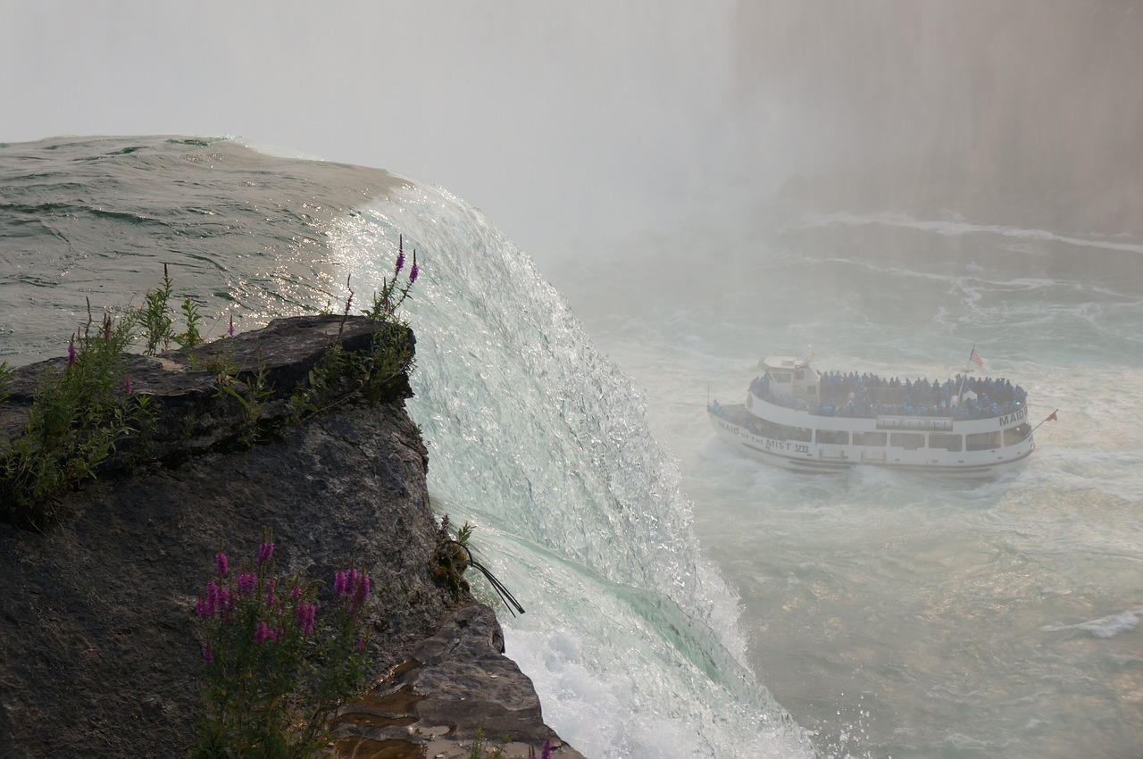 Niagaros Krioklys, Amerikietis, Niagara, Upė, Kanada, Krioklys, Orientyras, Kraštovaizdis, Turizmas, Mus