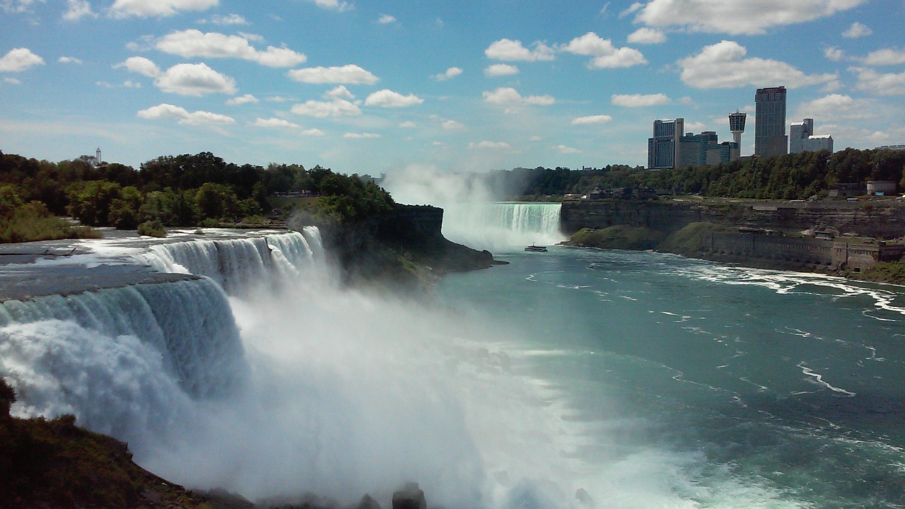 Niagaros Krioklys, Jungtinės Valstijos, Krioklys, Orientyras, Amerikietis, Kelionė, Gamta, Upė, Kanada, Turizmas