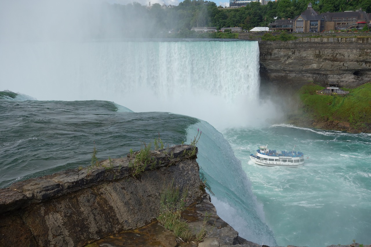 Niagaros Krioklys, Niagara, Krioklys, Usa, Vandens Galia, Kanada, Niagara If, Vanduo, Purkšti, Ekskursijos