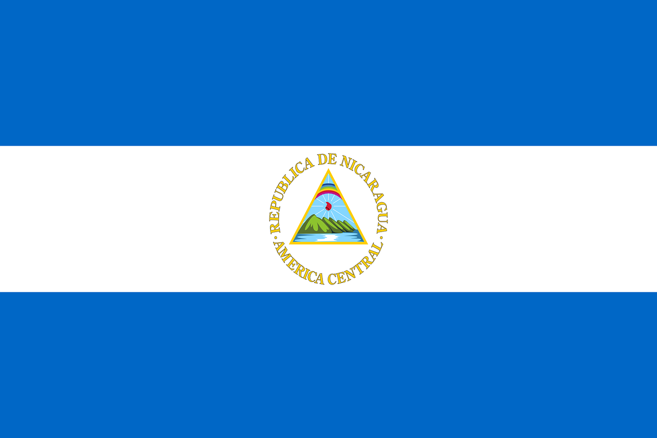 Nikaragva, Vėliava, Tautinė Vėliava, Tauta, Šalis, Ženminbi, Simbolis, Nacionalinis Ženklas, Valstybė, Nacionalinė Valstybė