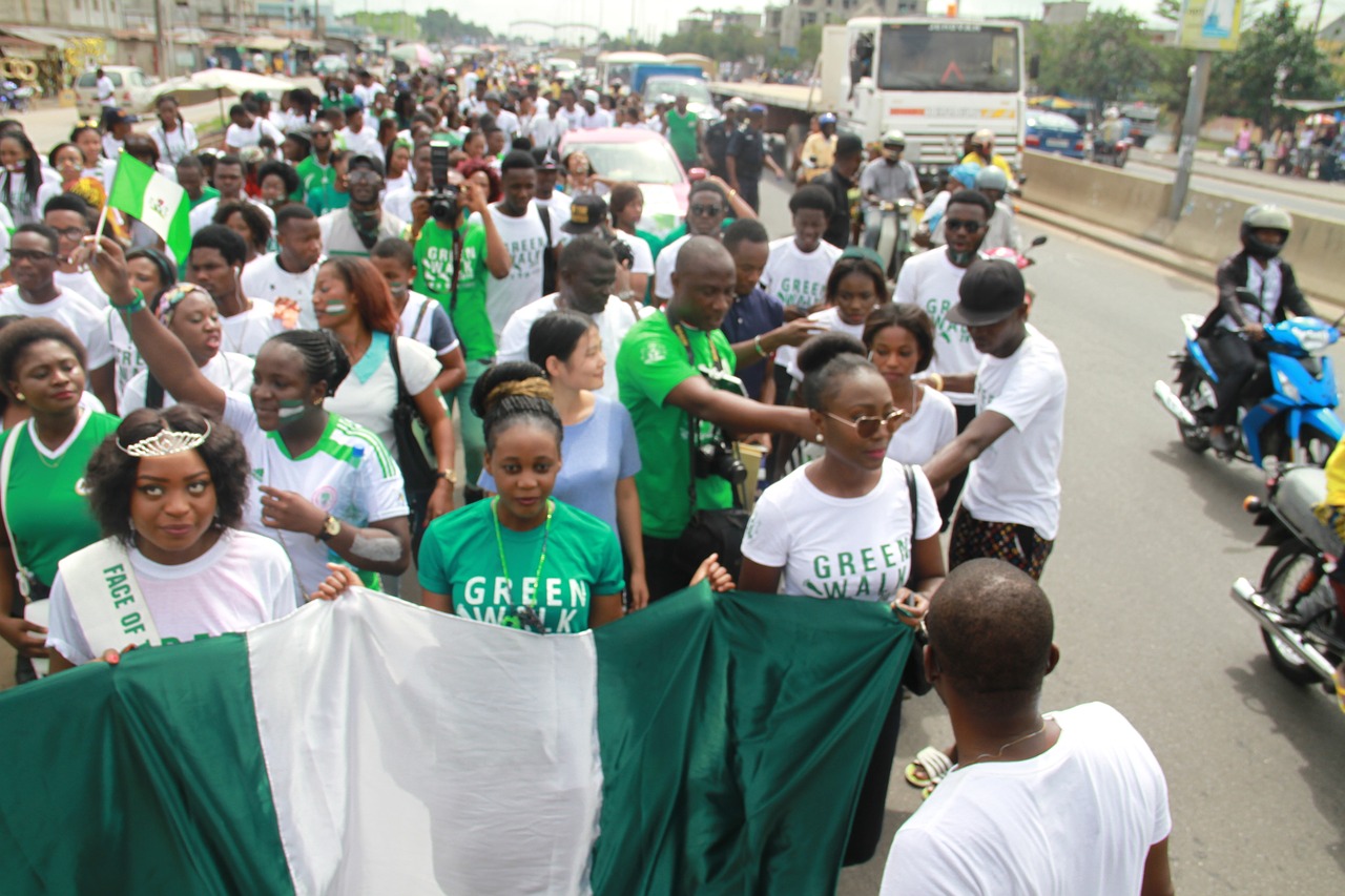 Nigerija, Žalia Vaikščioti, Nepriklausomumas, Žmonės, Minios, Protestas, Nemokamos Nuotraukos,  Nemokama Licenzija
