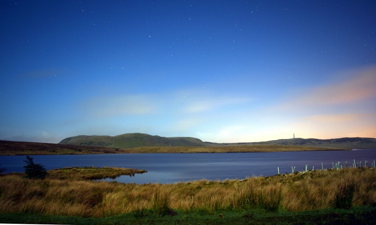 Naktis, Dangus, Ežeras, Loch, Vanduo, Škotija, Nemokamos Nuotraukos,  Nemokama Licenzija