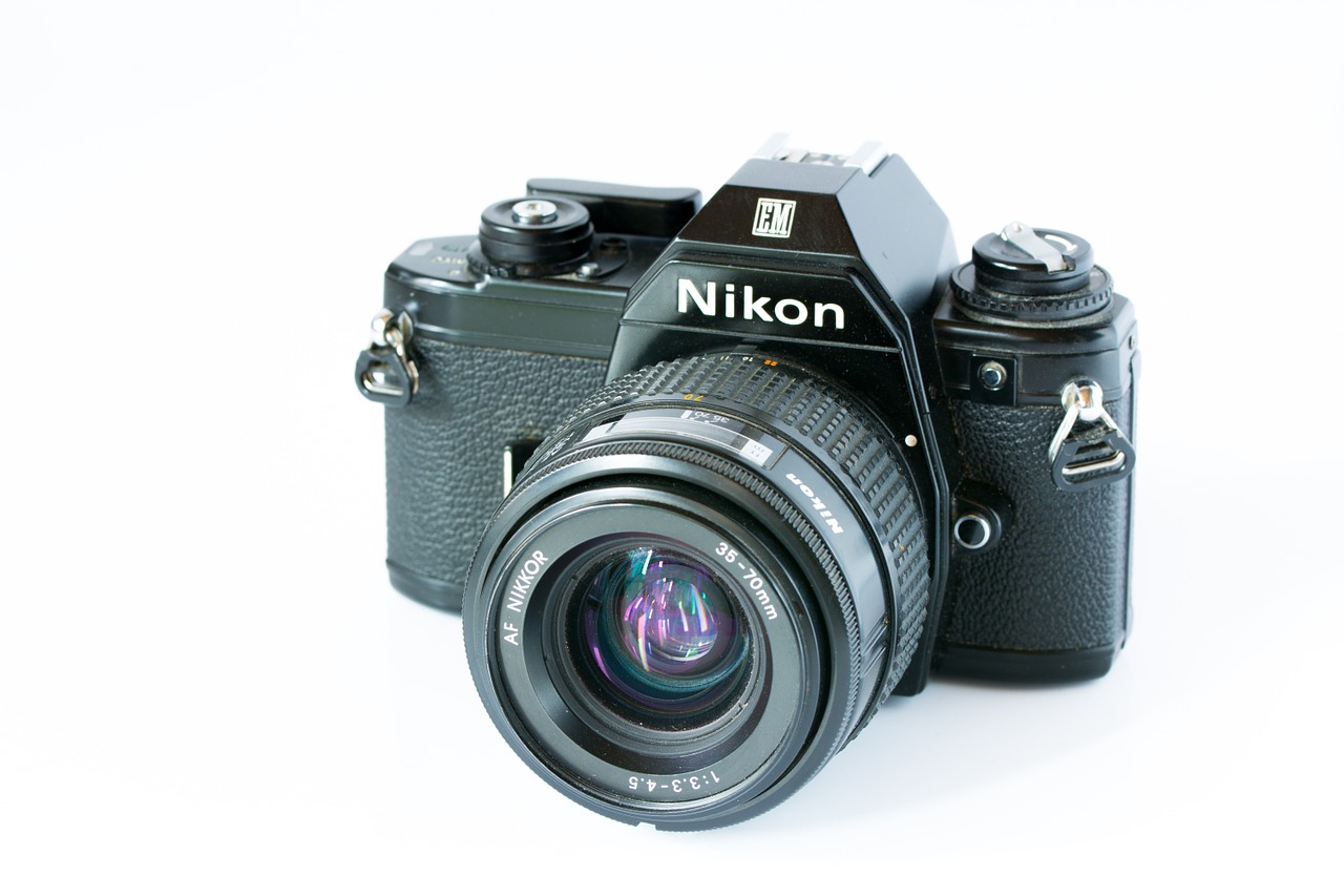 Nikon Em, Em, Nikon, Fotoaparatas, Slr, 35Mm, Analogas, Hobis, Nuotrauka, Šaudyti