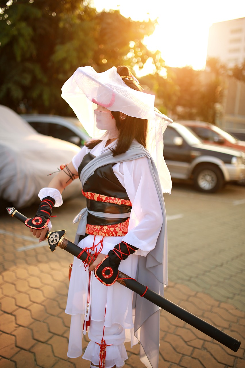 Ninja, Herojus, Samurajus, Cosplay, Karys, Ašmenys, Japanese, Charakteris, Kostiumas, Ataka