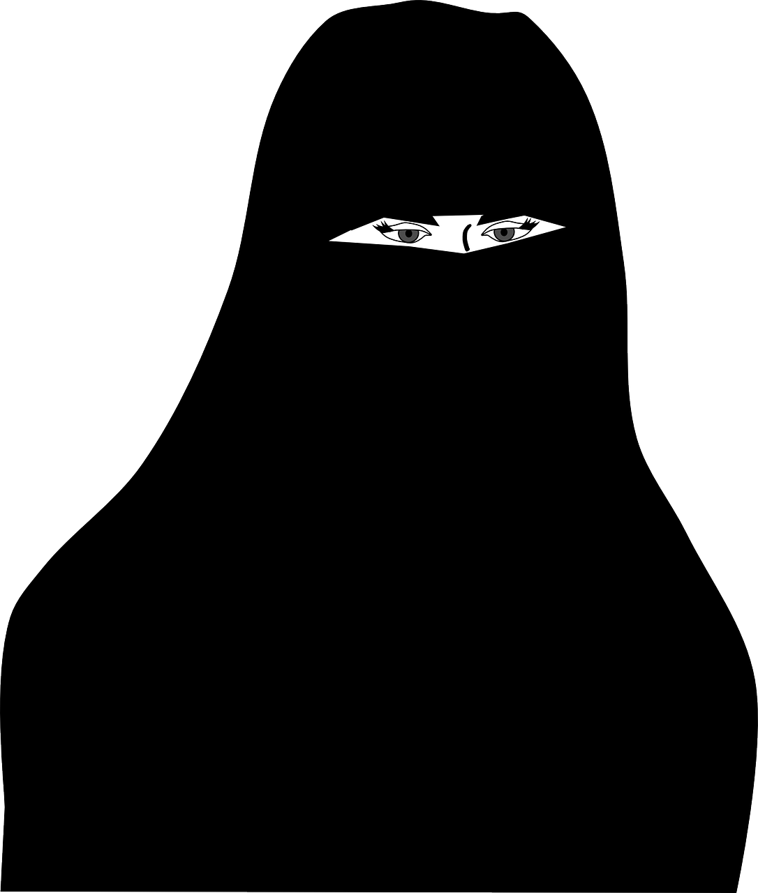Niqab, Uždanga, Moteris, Gaubtu, Arabiškas, Islamas, Musulmonas, Žmonės, Asmuo, Apranga